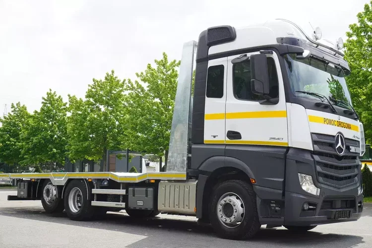 Mercedes Actros 2540 6×2 / 40 tys. km / NOWA laweta 925 cm OCYNK / Kabina 5 siedzeń / zdjęcie 13