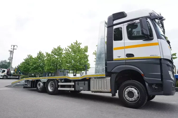 Mercedes Actros 2540 6×2 / 40 tys. km / NOWA laweta 925 cm OCYNK / Kabina 5 siedzeń / zdjęcie 15
