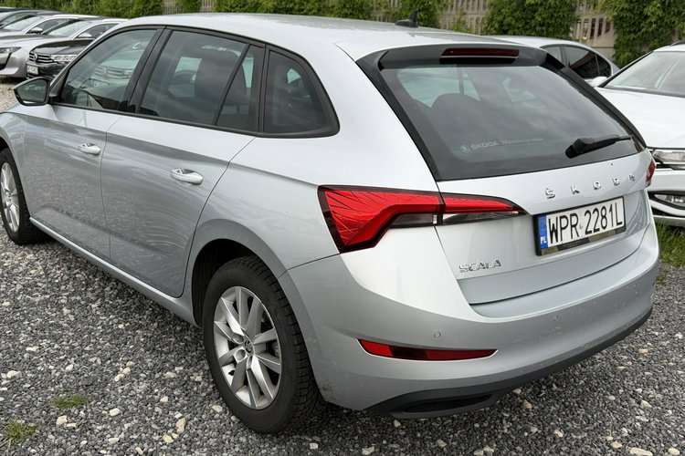 Skoda Scala Salon Polska Poleasingowy I właściciel Serwis ASO VAT 23% Bezwypadkowy zdjęcie 5