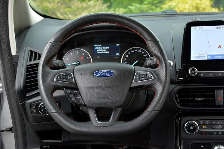 Ford EcoSport ST-Line Black Led Skóry Navi Kamera BLIS BangOlufsen ParkAssist Alu17" zdjęcie 24