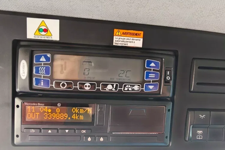 Mercedes ACTROS 2530 IZOTERMA CARRIER SUPRA 1050 zdjęcie 10