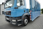 MAN TGM 18.290 / 4X2 / DO PRZEWOZU SZKŁA / HDS HIAB 122 E-2 / PLATFORMA  / UDŹWIG : 4 800 KG / STEROWANIE RADIOWE /   zdjęcie 13