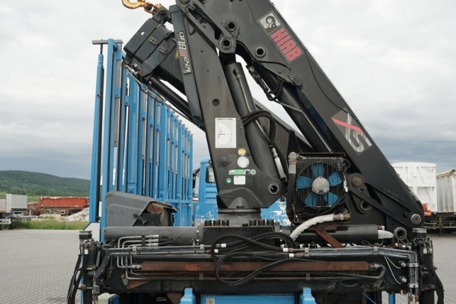 MAN TGM 18.290 / 4X2 / DO PRZEWOZU SZKŁA / HDS HIAB 122 E-2 / PLATFORMA  / UDŹWIG : 4 800 KG / STEROWANIE RADIOWE /   zdjęcie 16