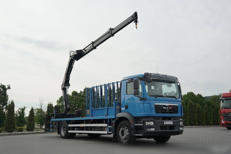 MAN TGM 18.290 / 4X2 / DO PRZEWOZU SZKŁA / HDS HIAB 122 E-2 / PLATFORMA  / UDŹWIG : 4 800 KG / STEROWANIE RADIOWE /   zdjęcie 6