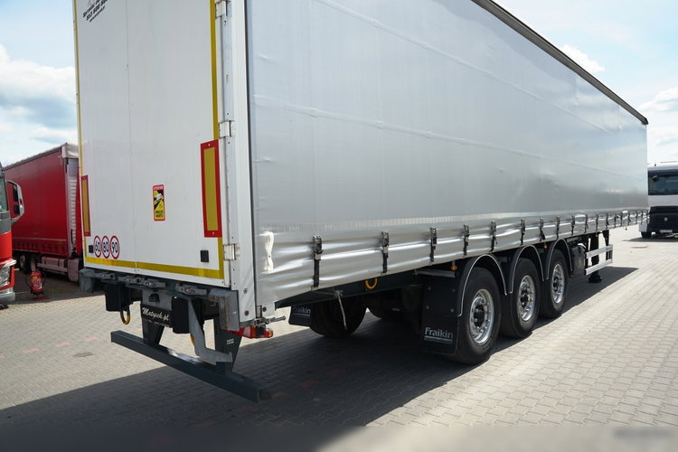 Fruehauf / FIRANKA / STANDARD / MOCNA PODŁOGA SZYNA DESKA / OŚ PODNOSZONA zdjęcie 13