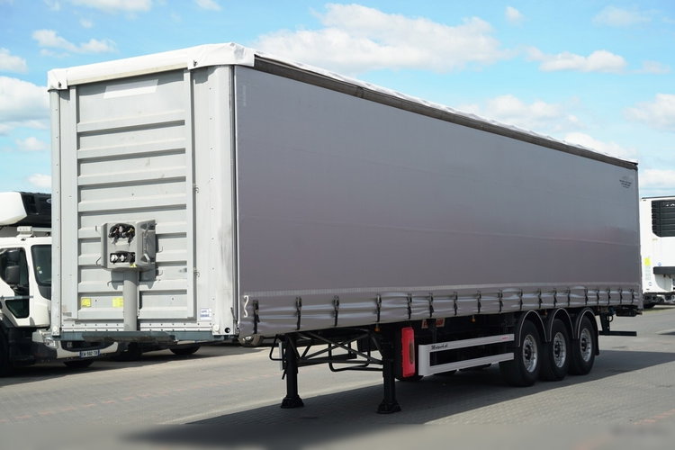 Fruehauf / FIRANKA / STANDARD / MOCNA PODŁOGA SZYNA DESKA / OŚ PODNOSZONA zdjęcie 1