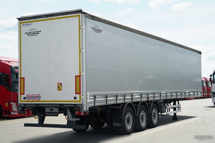 Fruehauf / FIRANKA / STANDARD / MOCNA PODŁOGA SZYNA DESKA / OŚ PODNOSZONA zdjęcie 5