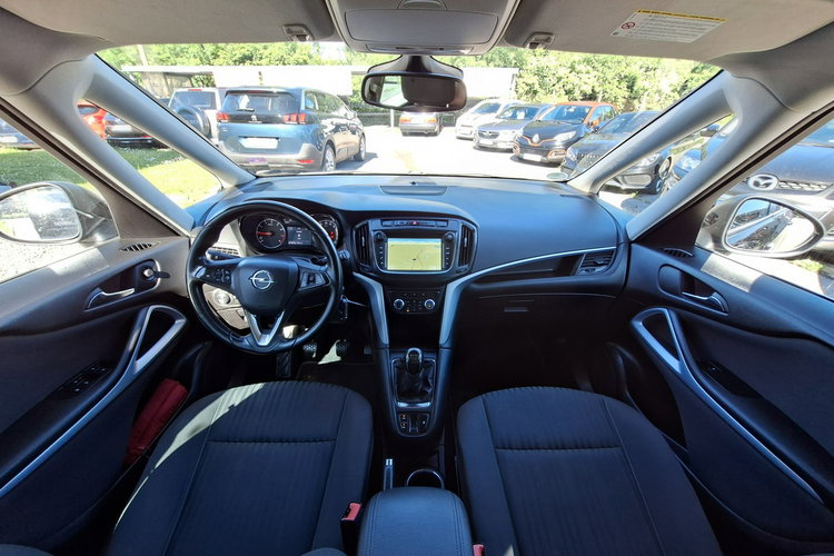 Opel Zafira Klimatronic 2-stref, Nawigacja, 7 osobowy, PDC 2X, Tempomat zdjęcie 13