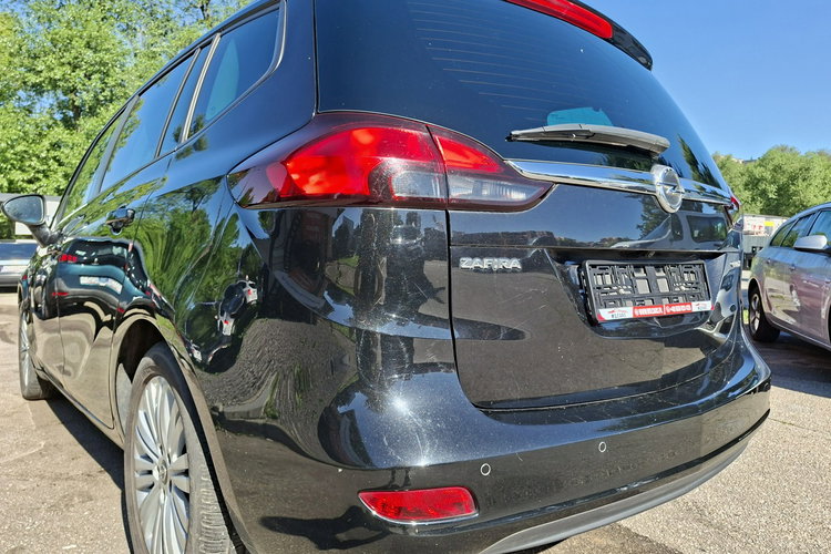 Opel Zafira Klimatronic 2-stref, Nawigacja, 7 osobowy, PDC 2X, Tempomat zdjęcie 9
