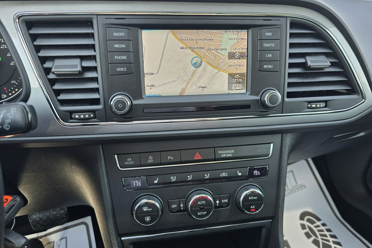 Seat Leon 2.0TDI FR.Automat.Full Led.Navigacja.Alcantara.Tempomat.SERWIS zdjęcie 31