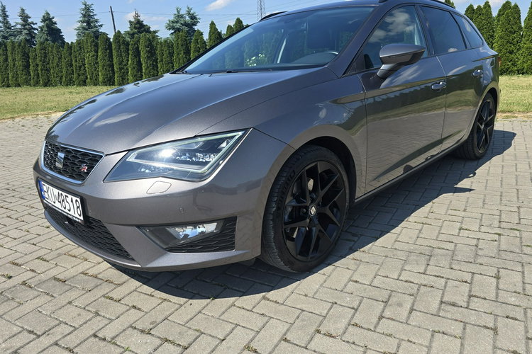 Seat Leon 2.0TDI FR.Automat.Full Led.Navigacja.Alcantara.Tempomat.SERWIS zdjęcie 7