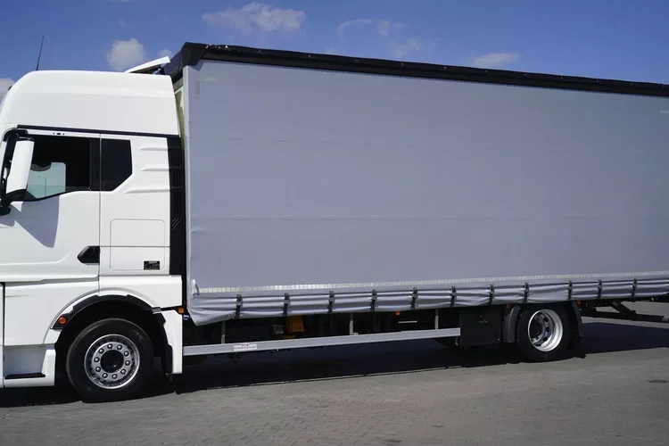 MAN TGX / 18.470 / E 6 / GX / FIRANKA / 19 PALET / RETARDER / ŁAD. 8050 KG zdjęcie 15