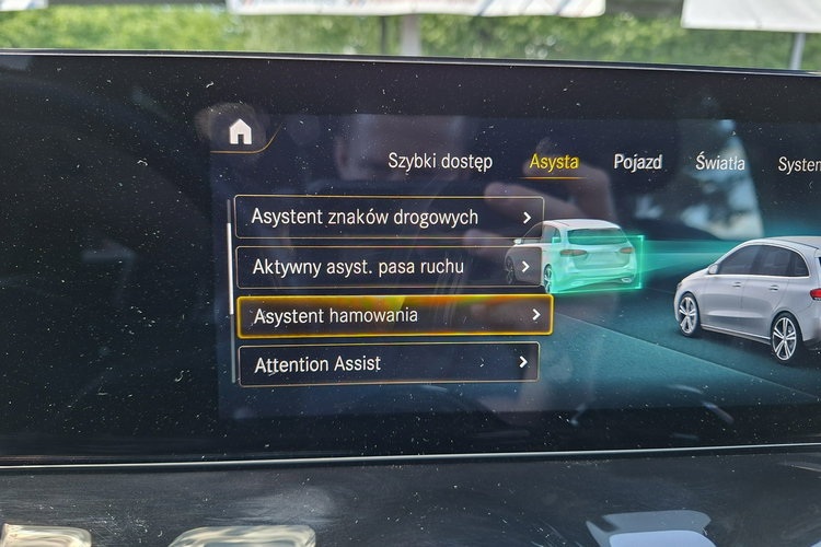 Mercedes B 250 4Matic, Klimatronic, Virt. Cockpit, Burmester, Podgrz fotele, CarPlay zdjęcie 24