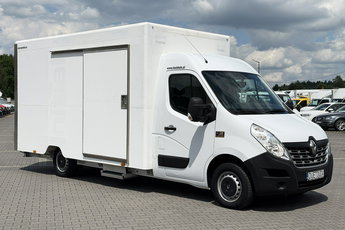 Renault Master 2.3 130KM Kontener Niskopodłogowy Sklep Bar Kamper Foodtruc Koniowóz