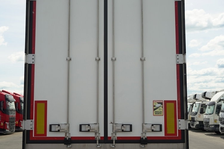 Schmitz CARGOBULL / CHŁODNIA / CARRIER MAXIMA 1300 / OŚ PODNOSZONA / KOSZ NA PALETY zdjęcie 12