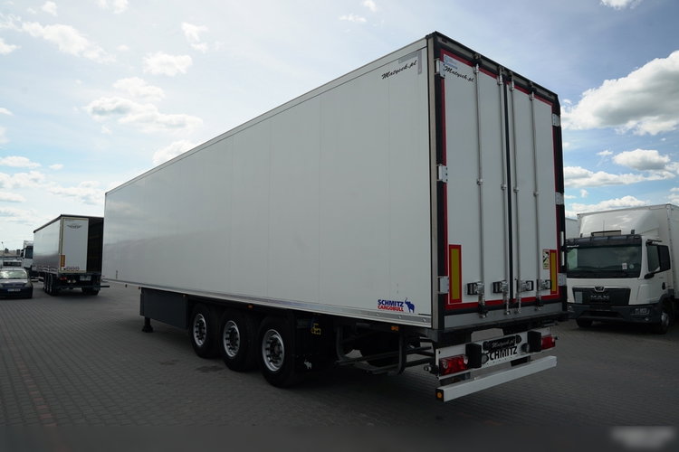 Schmitz CARGOBULL / CHŁODNIA / CARRIER MAXIMA 1300 / OŚ PODNOSZONA / KOSZ NA PALETY zdjęcie 3
