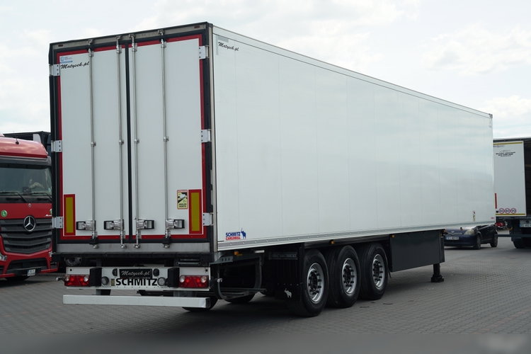 Schmitz CARGOBULL / CHŁODNIA / CARRIER MAXIMA 1300 / OŚ PODNOSZONA / KOSZ NA PALETY zdjęcie 5