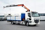 DAF / LF / 260 / ACC / E 6 / SKRZYNIOWY + HDS / PALFINGER PK 9002 / WYSIĘG 12 M / PILOT zdjęcie 1