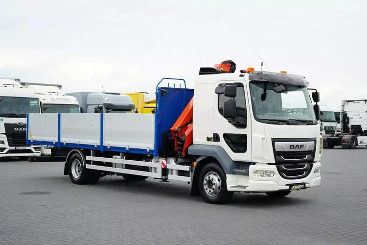 DAF / LF / 260 / ACC / E 6 / SKRZYNIOWY + HDS / PALFINGER PK 9002 / WYSIĘG 12 M / PILOT zdjęcie 15