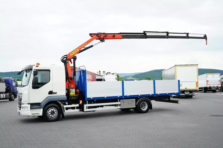 DAF / LF / 260 / ACC / E 6 / SKRZYNIOWY + HDS / PALFINGER PK 9002 / WYSIĘG 12 M / PILOT zdjęcie 3