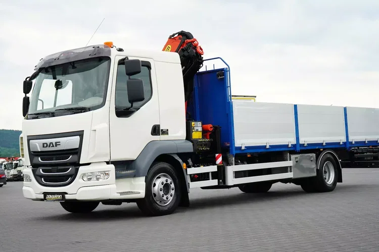DAF / LF / 260 / ACC / E 6 / SKRZYNIOWY + HDS / PALFINGER PK 9002 / WYSIĘG 12 M / PILOT zdjęcie 35