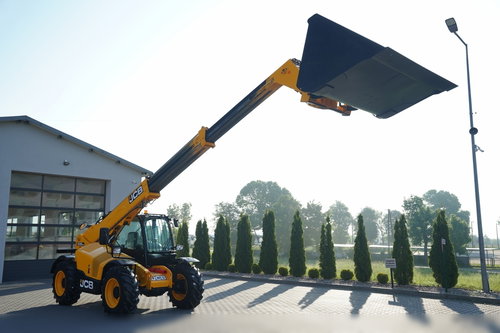 JCB 535-95 / ŁADOWARKA TELESKOPOWA / ŁYZKA / WIDŁY / ŁADOWACZ / UDŹWIG 3 500 KG /