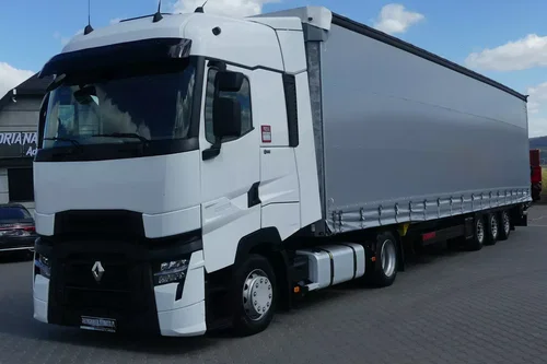 Renault T480 EVO + SCHMITZ FIRANKA / ZESTAW MEGA / AUTOMAT /