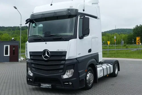 Mercedes ACTROS 1851 / EURO 6 / LOW DECK / IDEALNY STAN / BIG SPACE /