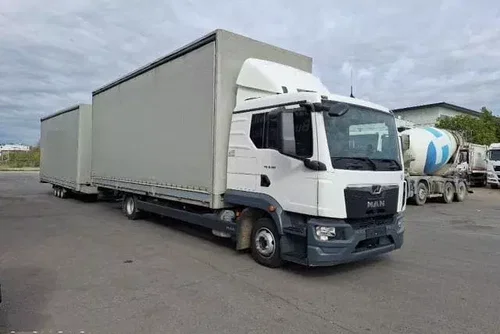MAN TGL 8.190 4x2 sypialny / 80 tys. km / 2022 / zestaw z przyczepą_249764