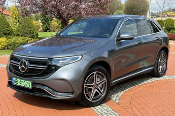 Mercedes EQC 400 AMG 4Matic Salon PL Na Gwarancji Faktura VAT Możliwa Zamiana