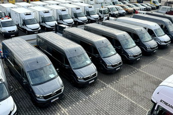 MAN TGE 3.180 Automat 7-OSÓB Brygadówka EXTRA LONG L5H3 Nowy 2024 Crafter