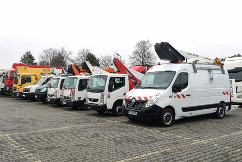 Renault Master Zwyżka Podnośnik Koszowy KAT B Do 3.5tony 12.5m KLUBB K32 UDT P7