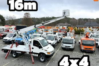 Iveco Daily 4x4 Zwyżka 16m MULTITEL 16.2 ALU/AF Sprinter Crafter P7