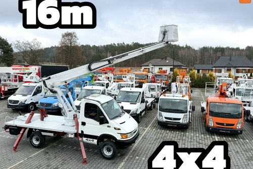Iveco Daily 4x4 Zwyżka 16m MULTITEL 16.2 ALU/AF Sprinter Crafter P7