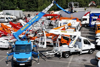 Mercedes Sprinter Podnośnik Koszowy 25m Palfinger P 250 BK Zwyżka Ruthmann Wumag GSR P7