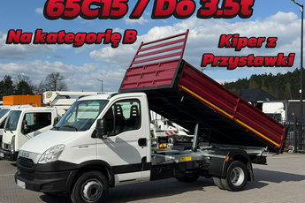 Iveco Daily 65C15 V H DMC 3.5t Kat B Wywrotka 3-stronna zał z Przystawki (50C15.35C16 70C18)