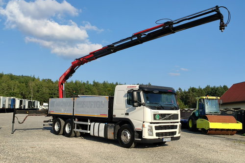 Volvo FM 440 6x4 HDS FASSI F170 Składany w Literę ZMały Przebieg Zadbany Sprawny Ważne UDT Gotowy do Pracy Super stan