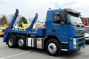 Volvo FM 410Bramowiec Hakowiec 6x2 Oś Skrętna / Podnoszona Automat Udźwig 15.500kg ZABUDOWA GERGEN TAK VL Adonis 1205 Super Stan Unikat