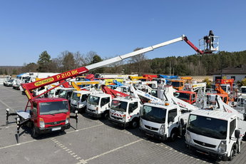 Nissan Cabstar Zwyżka Podnośnik Koszowy PALFINGER P210 BK UDT Wysokość Podnoszenia 21m (Multitel MZ Ruthmann Versalift GSR) P7