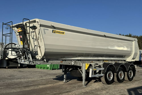 ZASŁAW D-653A Mulda Stalowa Hardox 30m 2021r Osie SAF Oś podnoszona Kubatura-30m Hamulce Tarczowe Super Stan