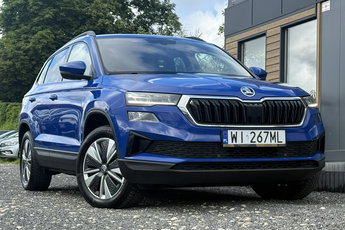 Skoda Karoq Salon Polska I właściciel Serwis ASO VAT 23% Bezwypadkowy Poleasingowy