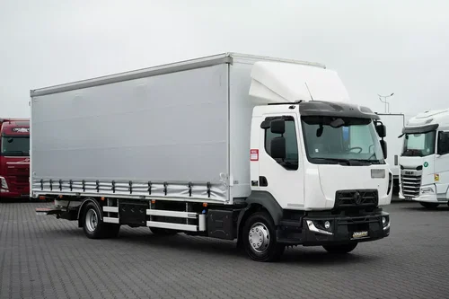 Renault / D 16 / 250 / ACC / E 6 / FIRANKA + WINDA / ŁAD. 7 886 KG / 20 PALET
