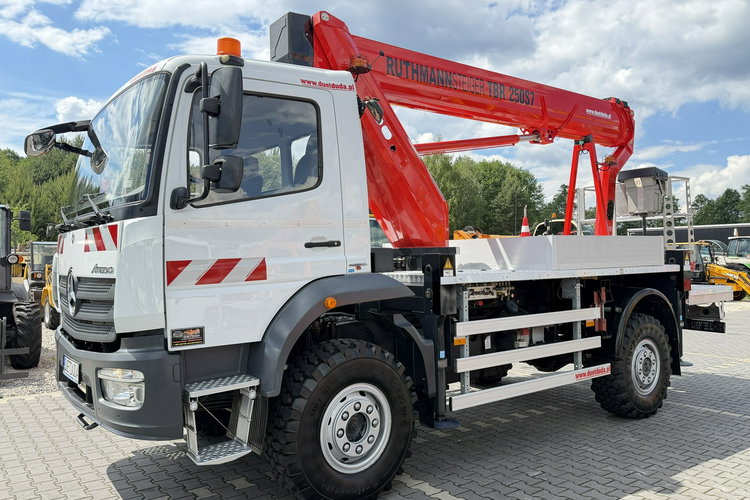 Mercedes Atego E6 4x4 Zwyżka RUTHMANN TBR250 S7 Mało Używany UNIKAT Zwyżka Wysokość Podnoszenia 25m (Palfinger, Wumag, MAN) P7 zdjęcie 11