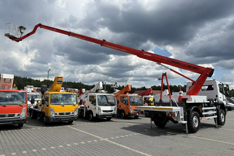 Mercedes Atego E6 4x4 Zwyżka RUTHMANN TBR250 S7 Mało Używany UNIKAT Zwyżka Wysokość Podnoszenia 25m (Palfinger, Wumag, MAN) P7 zdjęcie 15