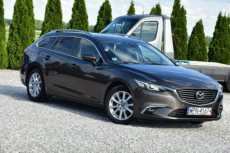 Mazda 6 2.2D 150Km Skóra Ful Led Navi Gwarancja zdjęcie 15