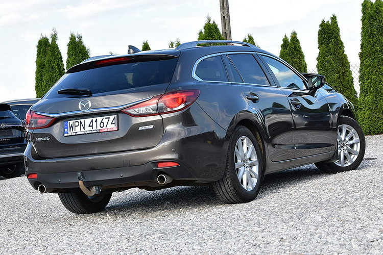 Mazda 6 2.2D 150Km Skóra Ful Led Navi Gwarancja zdjęcie 21