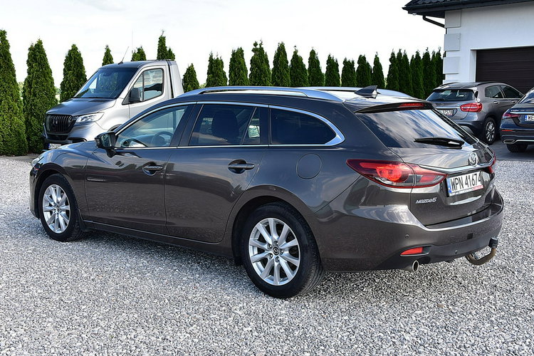 Mazda 6 2.2D 150Km Skóra Ful Led Navi Gwarancja zdjęcie 26