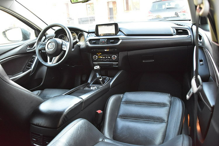 Mazda 6 2.2D 150Km Skóra Ful Led Navi Gwarancja zdjęcie 6