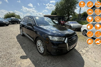 Audi Q7 3.0tdi 272KM quattro s-Line salon PL serwis bezwypadkowy asystenci