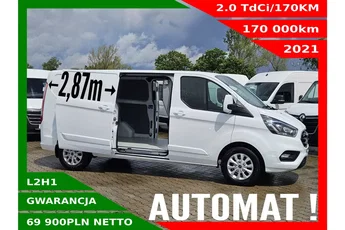 Ford transit-custom L2H1 69900zł NETTO 2.0TdCi/170KM